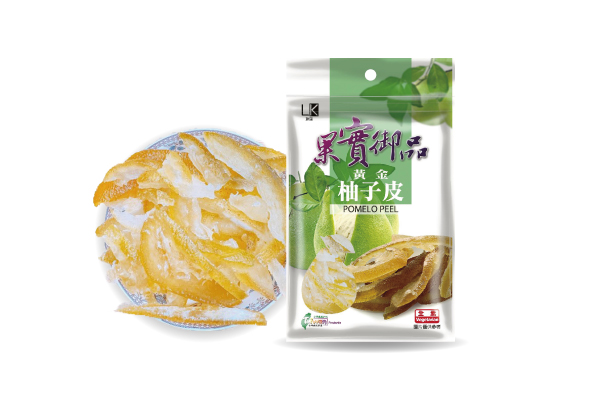 【果實御品】黃金柚子皮(60g/包)